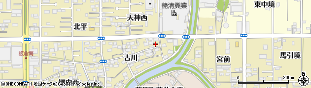 愛知県一宮市三条古川1868周辺の地図
