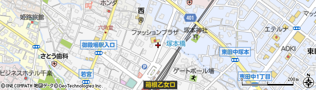 日産レンタカー御殿場駅前店周辺の地図