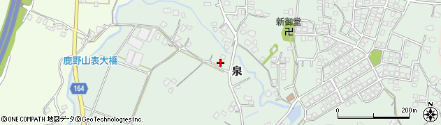 千葉県君津市泉964周辺の地図
