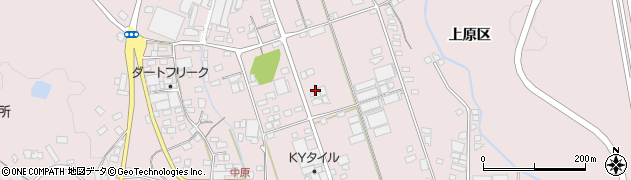 岐阜県多治見市笠原町上原区1141周辺の地図