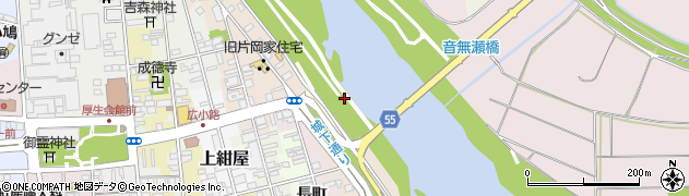 京都府福知山市上柳周辺の地図
