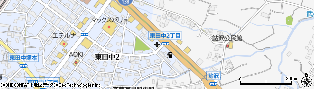 ローソン御殿場東田中店周辺の地図