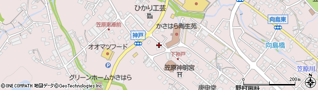 岐阜県多治見市笠原町神戸区2858周辺の地図