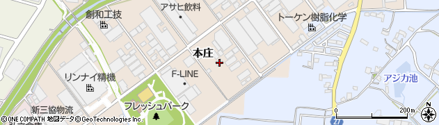 愛知県小牧市本庄1089周辺の地図