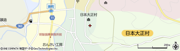 岐阜県恵那市明智町1244周辺の地図