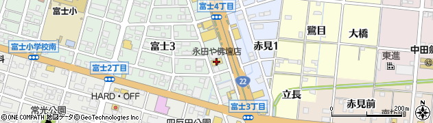永田や佛壇店一宮本店周辺の地図
