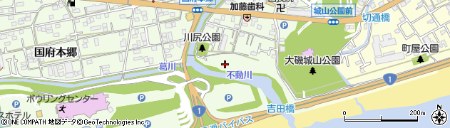 川尻広場周辺の地図