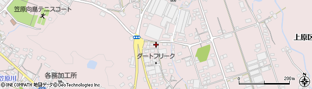 岐阜県多治見市笠原町上原区1288周辺の地図