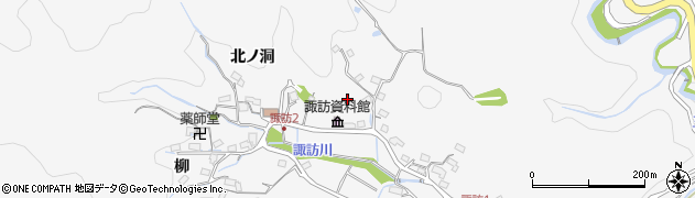 岐阜県多治見市諏訪町（天ケ峯）周辺の地図