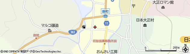 中村クリーニング店周辺の地図