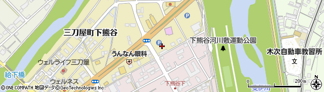 若槻商店　三刀屋営業所周辺の地図