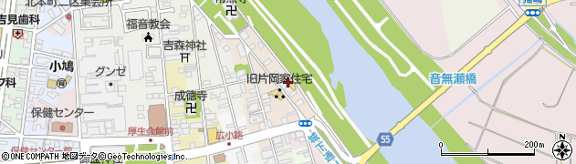 京都府福知山市下柳周辺の地図