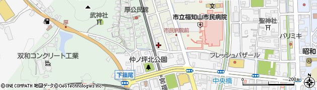 京都府福知山市厚中町17周辺の地図