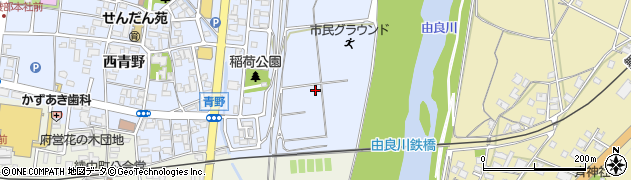 京都府綾部市青野町（鶴賀）周辺の地図