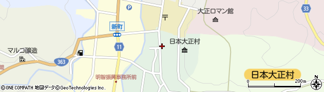 岐阜県恵那市明智町1273周辺の地図