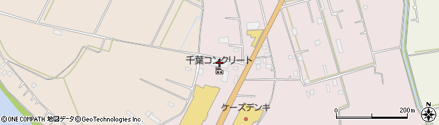 千葉コンクリート株式会社　本社周辺の地図