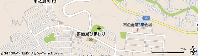 市之倉西第3公園周辺の地図