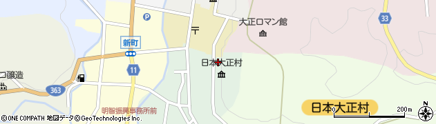 岐阜県恵那市明智町1291周辺の地図