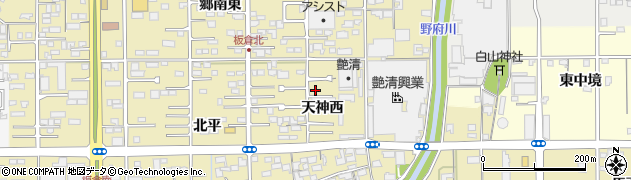 愛知県一宮市三条天神西22周辺の地図