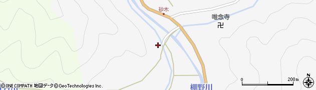 京都府南丹市美山町高野堂ノ上周辺の地図
