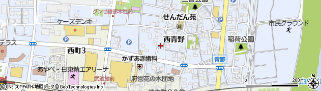 京都府綾部市青野町西ノ後20周辺の地図