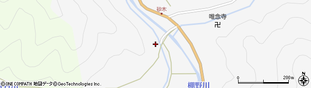 京都府南丹市美山町高野（堂ノ上）周辺の地図