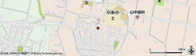 小糸郵便局周辺の地図
