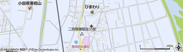 神奈川県小田原市栢山917周辺の地図