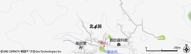 岐阜県多治見市諏訪町北ノ洞周辺の地図