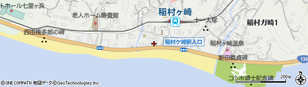 池田丸稲村ガ崎店周辺の地図