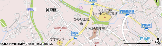 岐阜県多治見市笠原町2841周辺の地図
