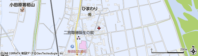 神奈川県小田原市栢山968周辺の地図