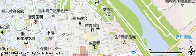 京都府福知山市西25周辺の地図
