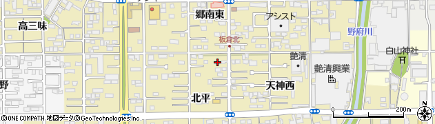 愛知県一宮市三条北平48周辺の地図