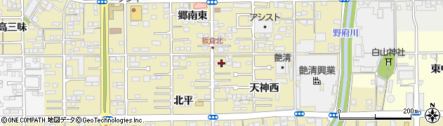 愛知県一宮市三条天神西2周辺の地図