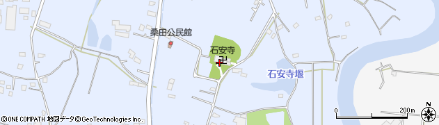 千葉県いすみ市岬町桑田周辺の地図
