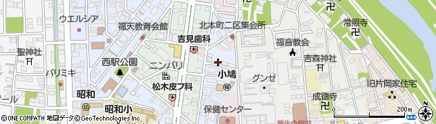 京都府福知山市北本町（２区）周辺の地図