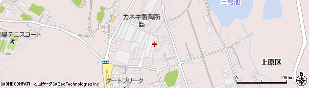 岐阜県多治見市笠原町上原区1217周辺の地図