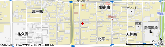 愛知県一宮市三条北平1周辺の地図