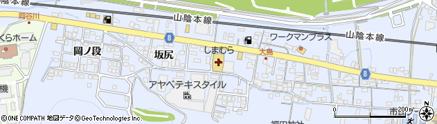 京都府綾部市大島町二反目10周辺の地図