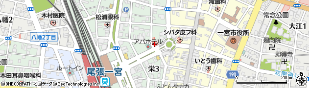 株式会社キクチメガネ　一宮駅前店周辺の地図
