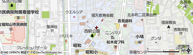 福知山市シルバー人材センター周辺の地図
