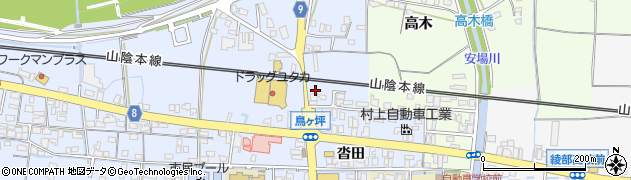 京都府綾部市大島町松戸周辺の地図