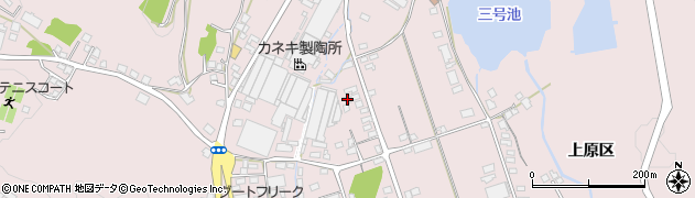 岐阜県多治見市笠原町上原区1179周辺の地図