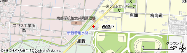愛知県一宮市南小渕細野周辺の地図