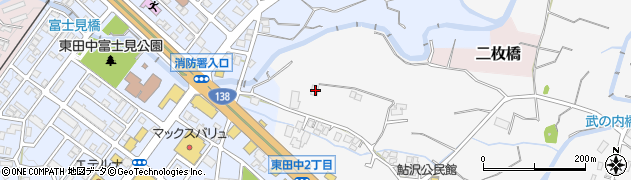 静岡県御殿場市新橋601周辺の地図