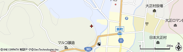 岐阜県恵那市明智町560周辺の地図