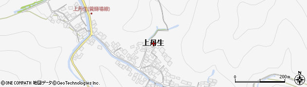 滋賀県米原市上丹生周辺の地図