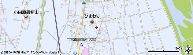 神奈川県小田原市栢山927周辺の地図