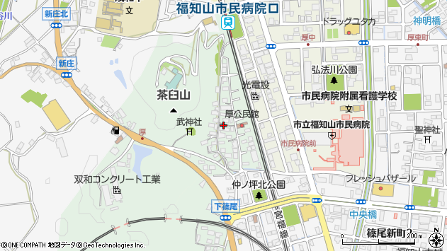 〒620-0058 京都府福知山市厚の地図